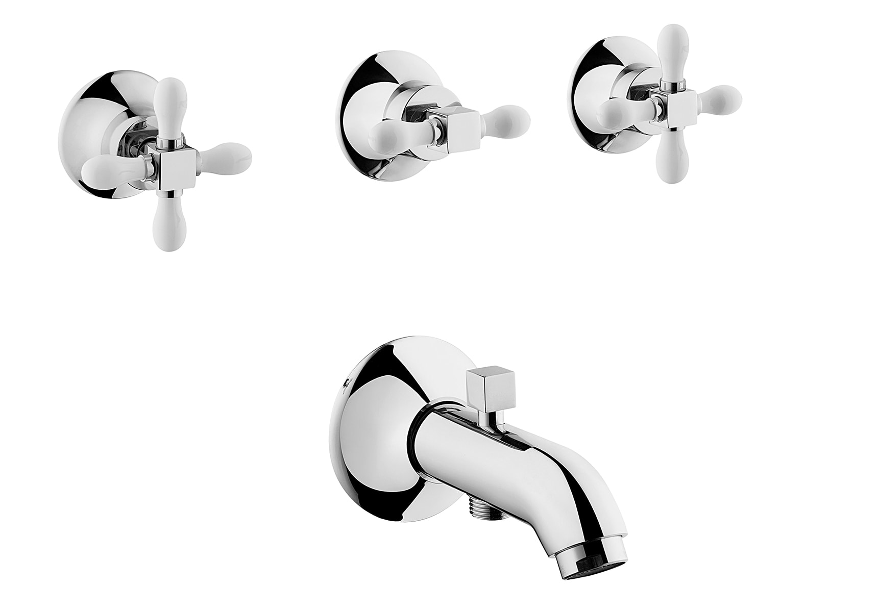 Juno Classic Built-In Bath/Shower Mixer (with Handshower Outlet)