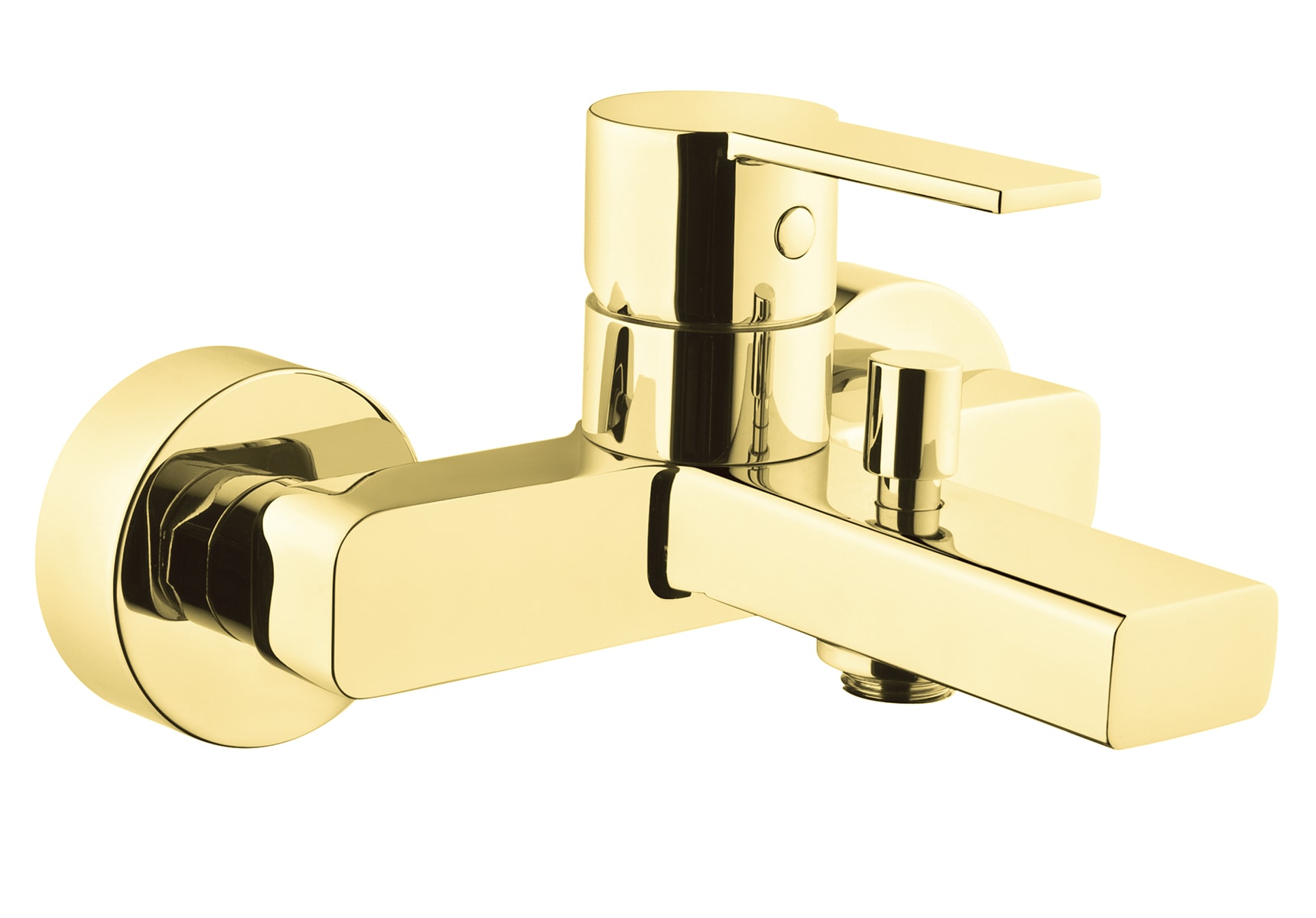 Flo S Bath/Shower Mixer, Gold