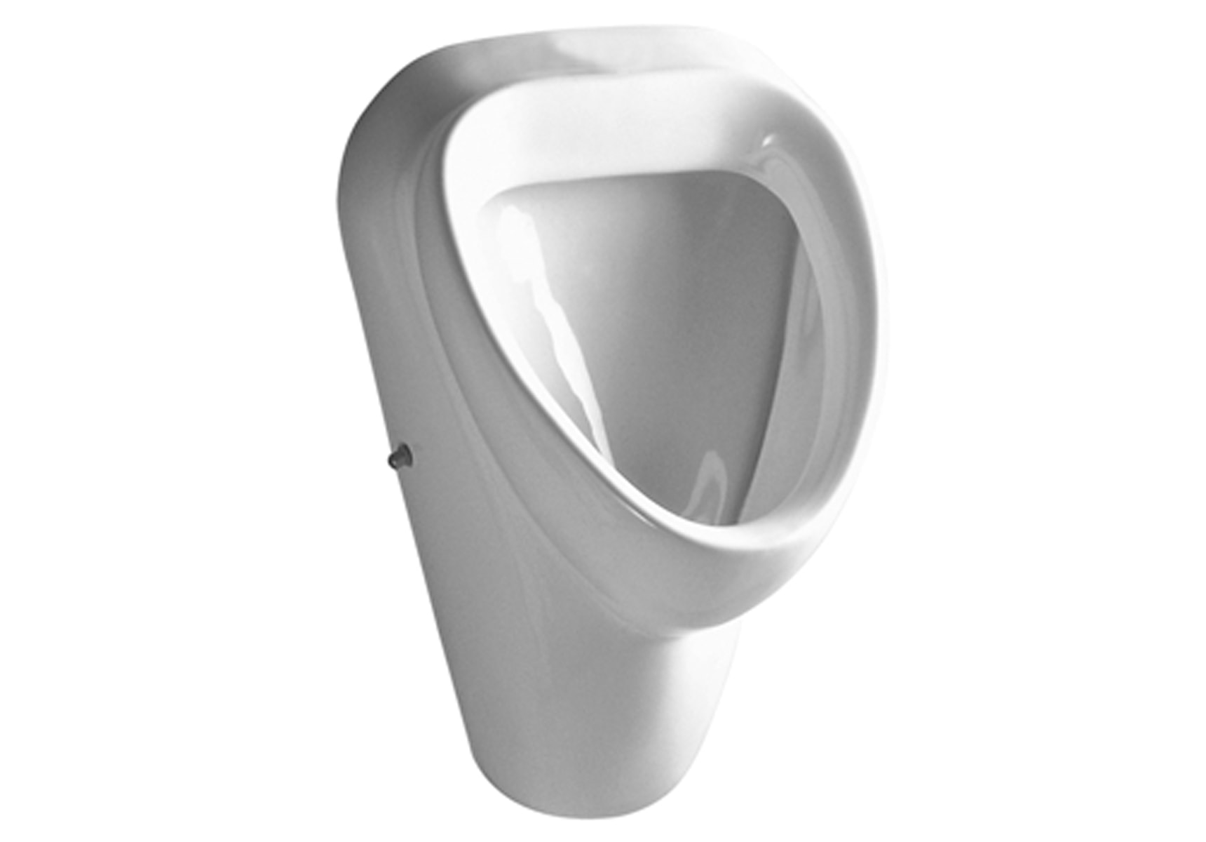 Arkitekt Urinal Lid without Holes, Back Water Inlet, Back Output