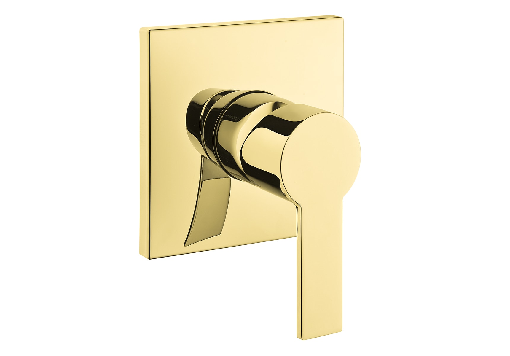Flo S Built-In Shower Mixer, Exposed Part, Gold